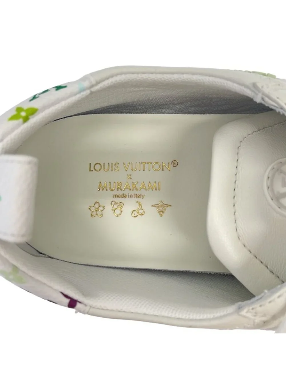 Louis Vuitton Takashi Murakami TM LV Sneakers Karina 36 White